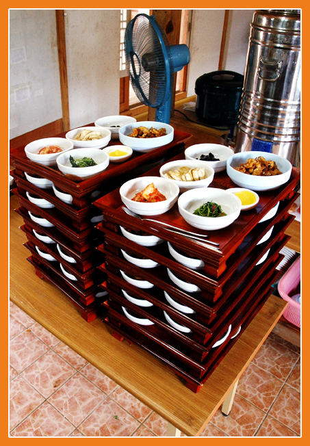 발우공양 준비가 장난 아니네-