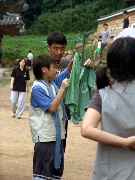 천연염색 시간~-쪽 염색을 합니다.

