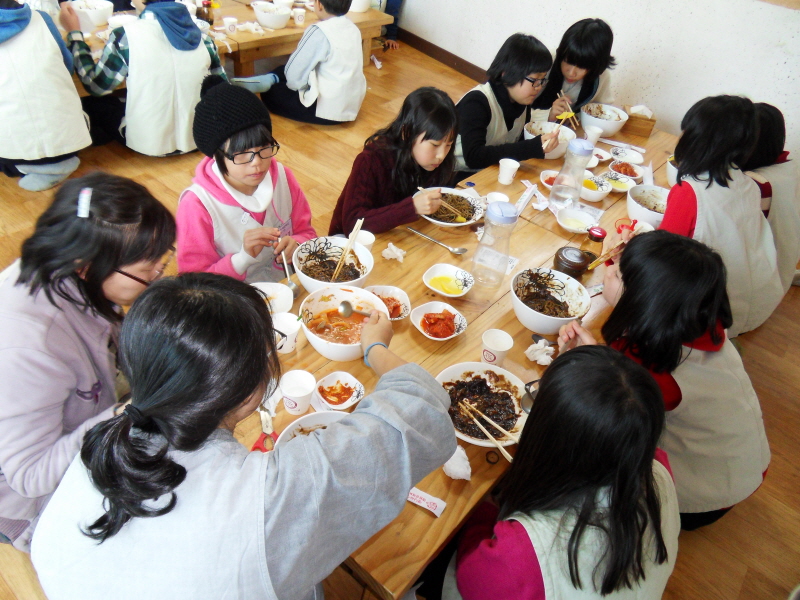 간만에 자장면!!!-