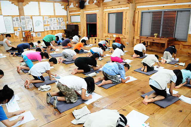 108배와 사경쓰기-