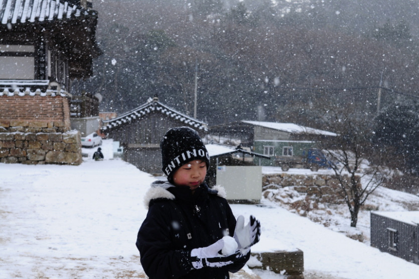 눈이...-
